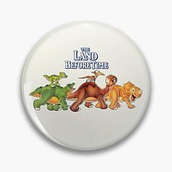 The Land Before Time - Petit-Pied and his friend Pin