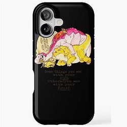 Endowed Beauty The Land Before Time Group Hug Retro iPhone Tough Case