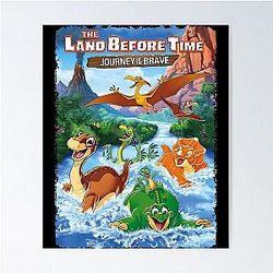 Endowed Beauty The Land Before Time Gift Poster
