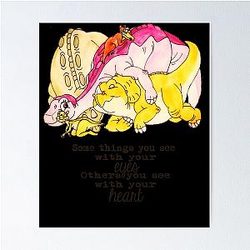 Endowed Beauty Land Before Time Good Group Tri-Blend Retro Poster
