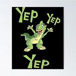 Mens The Land Before Time Lucky Gift Poster