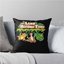 Endowed Beauty The Land Before Time Throw Pillow