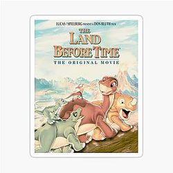 The Land Before Time Vintage Poster