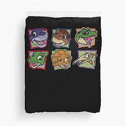 Endowed Beauty The Land Before Time Collection Gift For Fan Duvet Cover
