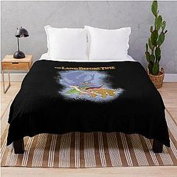 The Land Before Time Sharptooth Throw Blanket