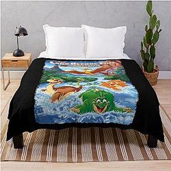 Endowed Beauty The Land Before Time Throw Blanket