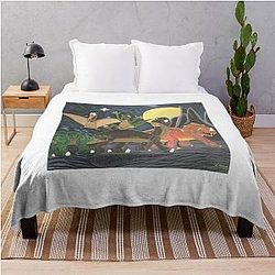 The Land Before Time Throw Blanket