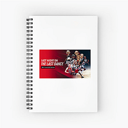Hoops Icons The Last Dance Notebook