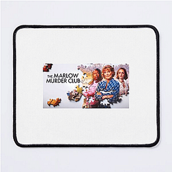 Gentle Humor The Marlow Murder Club Mouse Pads