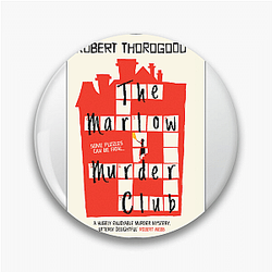 Cozy Mystery The Marlow Murder Club Pins