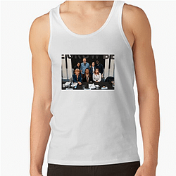 Curious Trio The Marlow Murder Club Tank Tops