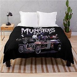 The Munsters Retro Throw Blanket