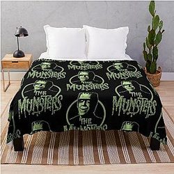 The Munsters T Shirt Throw Blanket