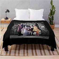1313 Mockingbird Lane The Munsters Throw Blanket