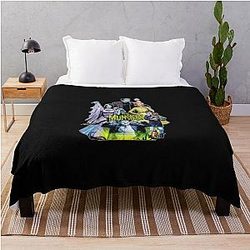 The Munsters Family Portrait Throw Blanket