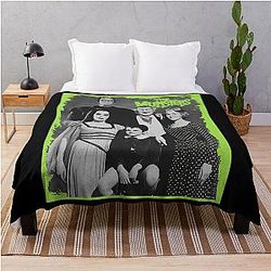 Vintage The Munsters Throw Blanket