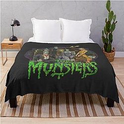 The Munsters 1964 Throw Blanket