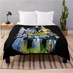 The Munsters Family Portrait Throw Blanket