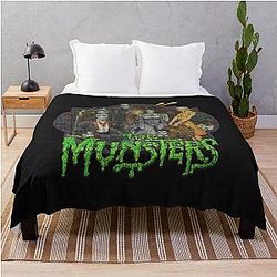 The Munsters 1964 Throw Blanket