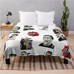 The Munsters Star Throw Blanket