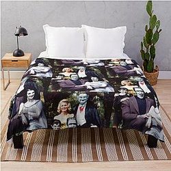 The Munsters Family Color Throw Blanket