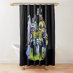 The Munsters Family Portrait Shower Curtain