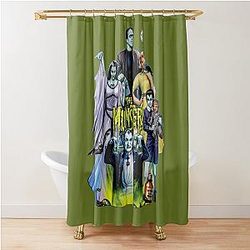 The Munsters Family Portrait Shower Curtain