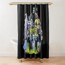 The Munsters Family Portrait Shower Curtain