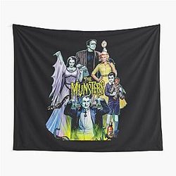 The Munsters Family Portrait Tapestry
