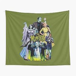 The Munsters Family Portrait Tapestry