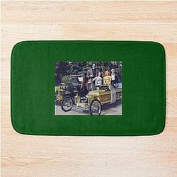 The Munsters Family with Munster Koach or Dragula Bath Mat