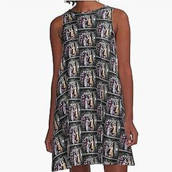 1313 Mockingbird Lane The Munsters A Line Dress