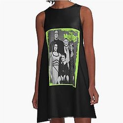60s A-Line Dress The Munsters