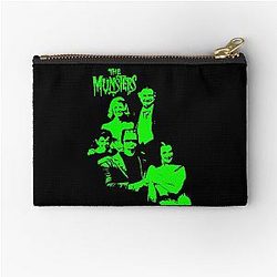 The Munsters Pixelated Zipper Pouch