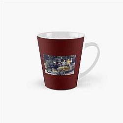 The Munsters Family with the Munster Koach and Dragula in a Tall Mug