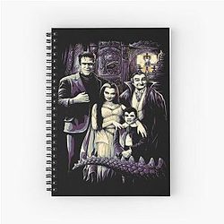 The Munsters Spiral Notebook