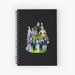THE MUNSTERS FAMILY PICTURE Spiral Notebook