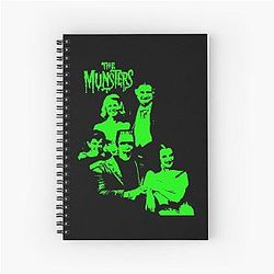 The Munsters Spiral Notebook