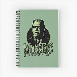 The Munsters Spiral Notebook