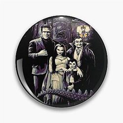 The Munsters Monsters Pin