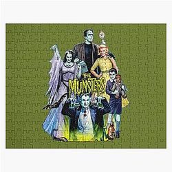 The Munsters Family Portrait Jigsaw Puzzle