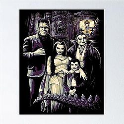 The Munsters Monster Poster
