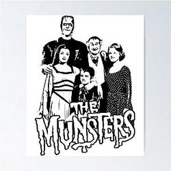 The Munster Family Poster