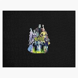 The Munsters Family Portrait Classic T-Shirt Jigsaw Puzzle