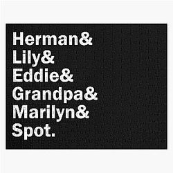 Funny Names The Munsters Jigsaw Puzzle