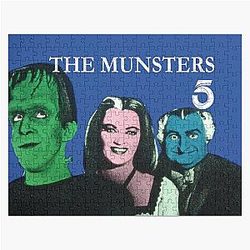 The Munsters on Channel Five Jigsaw Puzzle