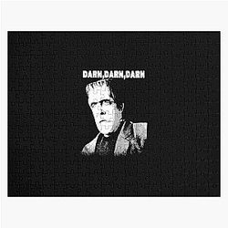 The Munsters Horror Movie Classic T-Shirt Jigsaw Puzzle