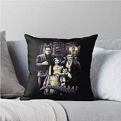 The Munsters Monster Throw Pillow