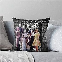 1313 Mockingbird Lane The Munsters Throw Pillow
