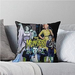 The Munster's Family Portrait Pillow